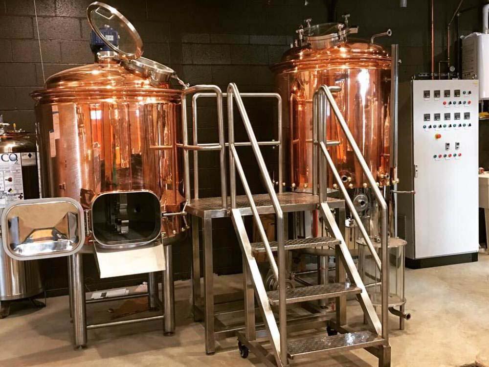 500L Copper brewhouse